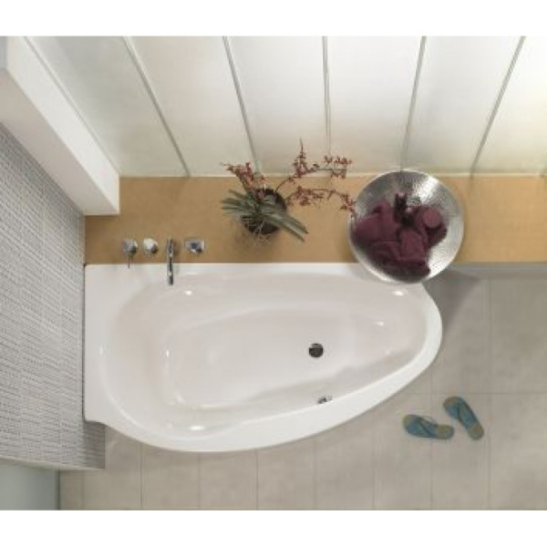 Угловая стальная левосторонняя ванна (170х90) KALDEWEI STUDIO STAR 222948030001